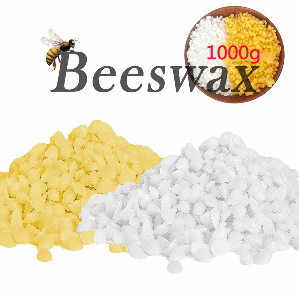Candle Making Kit Beeswax - 1000g Pure Natural Beeswax 100% No