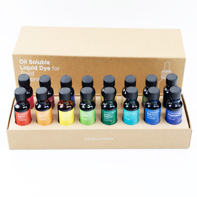 Candle Making Kit Beeswax - Candleworks Candle Liquid Dye DIY Scented