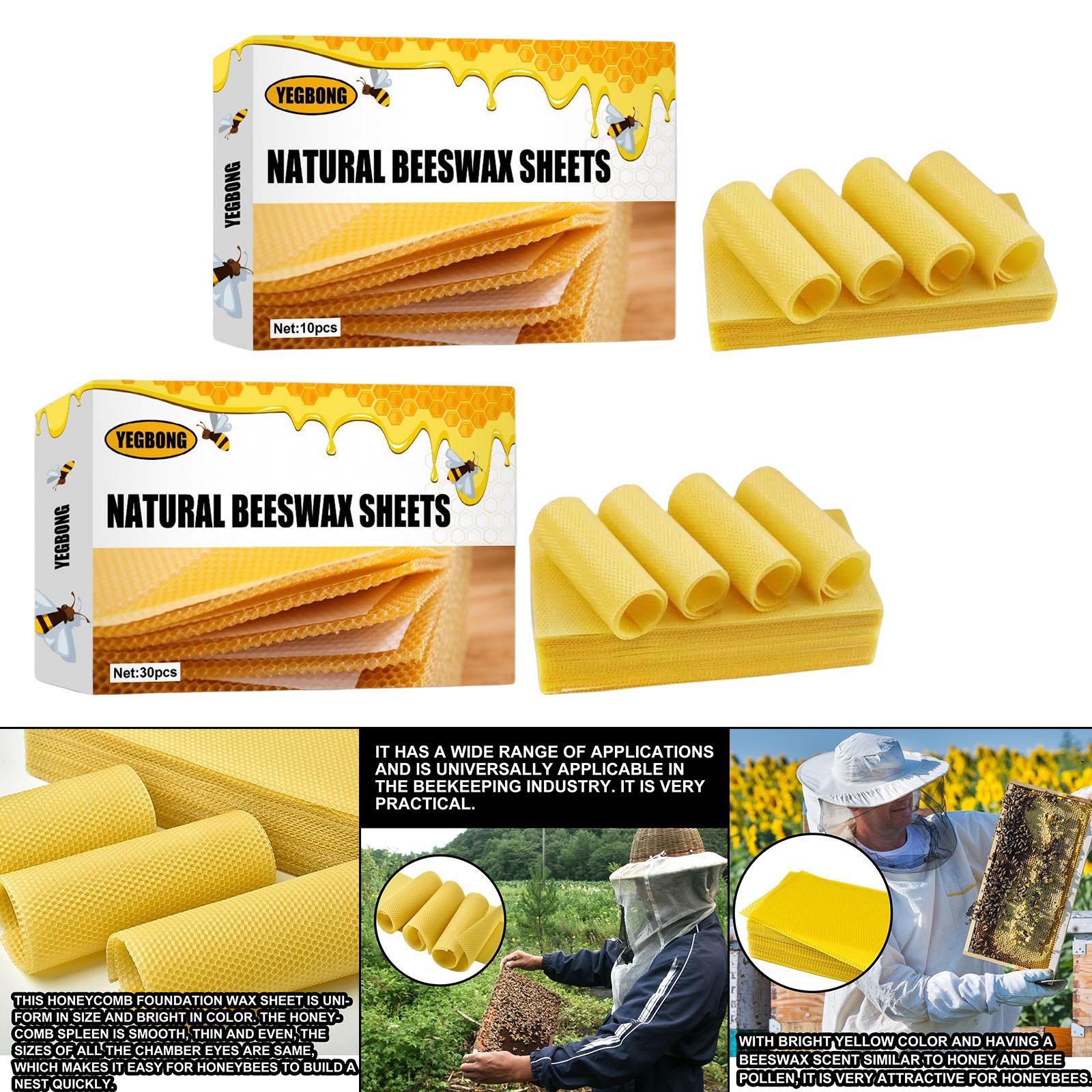 Beeswax Sheets, Beekeeping Fou – обзор и цена Candle Making Kit Beeswax