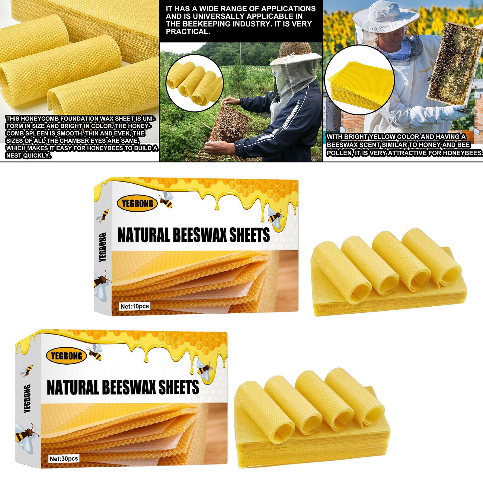 Beeswax Sheets, Beekeeping Fou – обзор и цена Candle Making Kit Beeswax