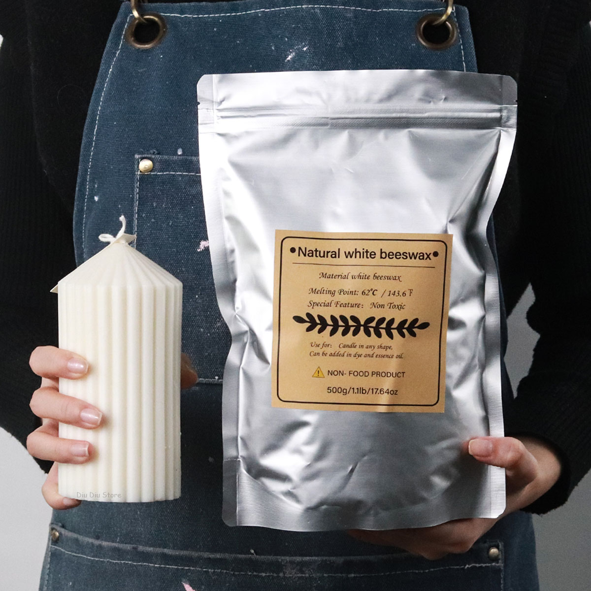White Beeswax Pure Natural Gra – обзор и цена Candle Making Kit Beeswax