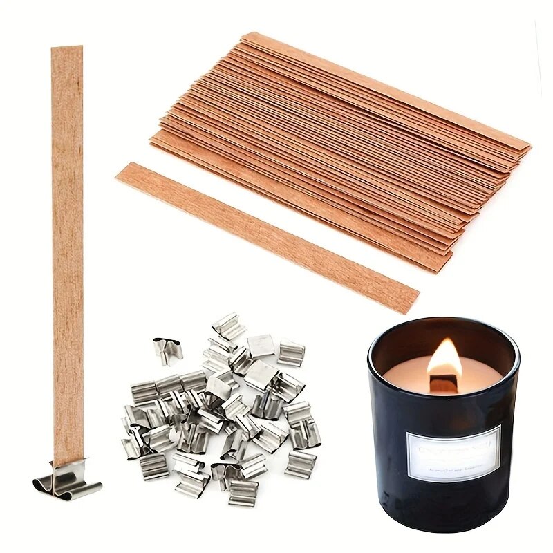 30pcs High Quality Wooden Cand – обзор и цена Candle Making Kit Beeswax