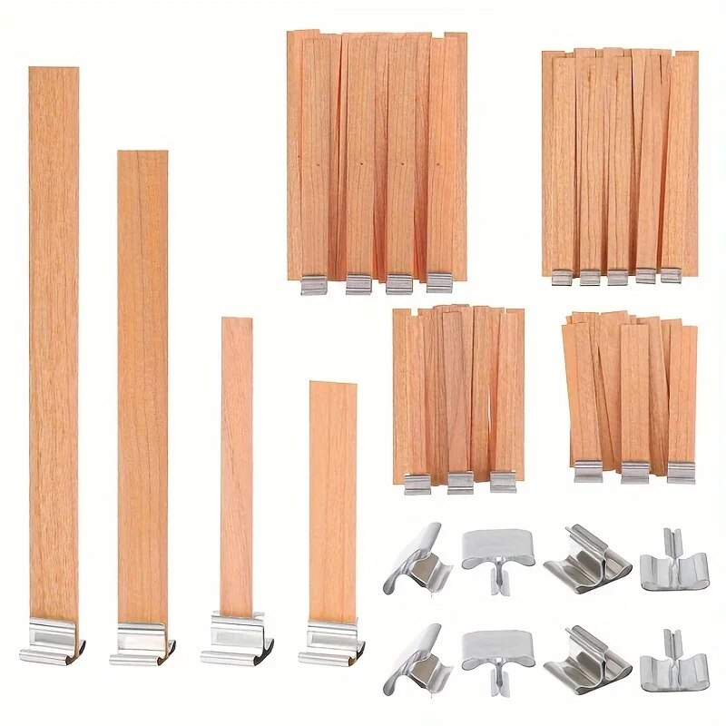 30pcs High Quality Wooden Cand – обзор и цена Candle Making Kit Beeswax