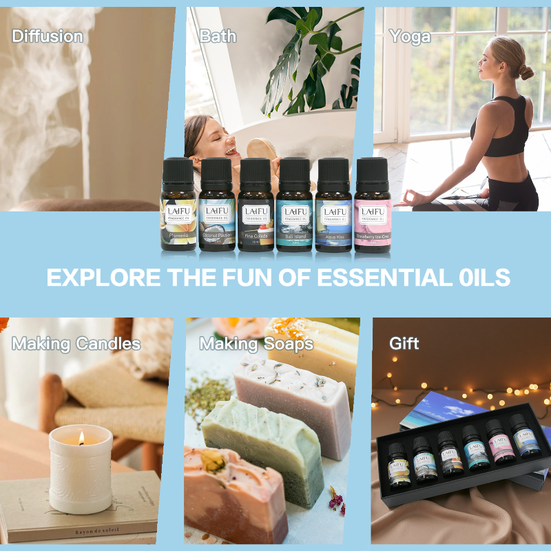6x10ML Summer Essential Oils S – обзор и цена Candle Making Bali