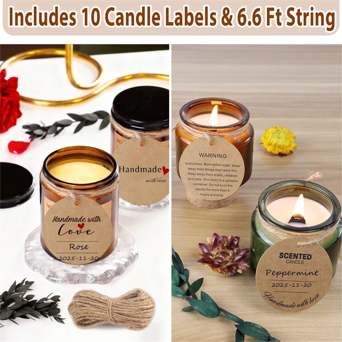 Candle Wicks for Candle Making – обзор и цена Candle Making Kit Beeswax