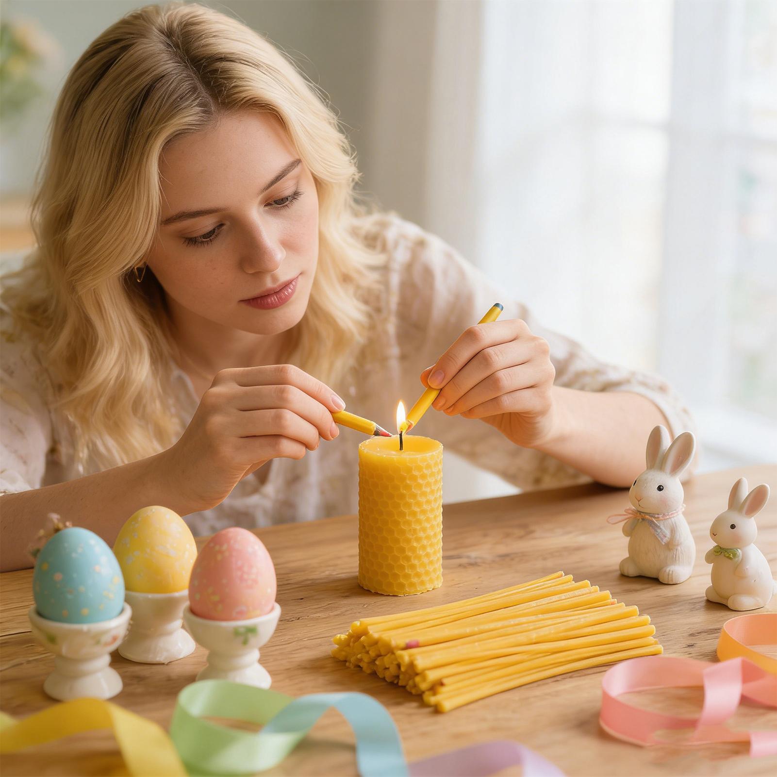 Egg Decorating Beeswax Sticks  – обзор и цена Candle Making Kit Beeswax