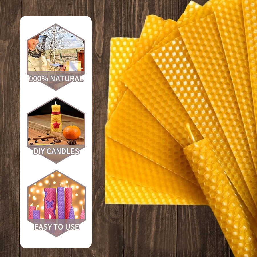10/20/30pcs Natural Beeswax Sh – обзор и цена Candle Making Kit Beeswax