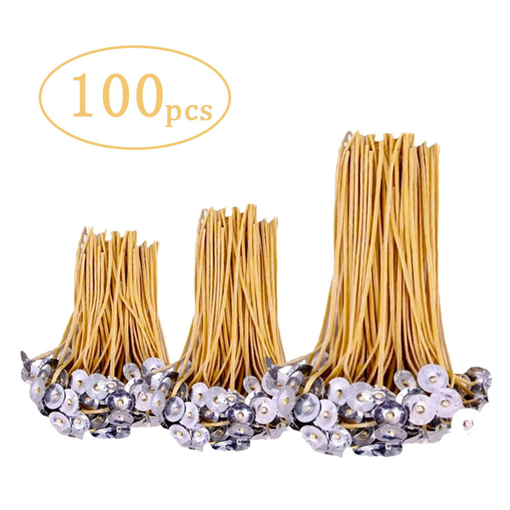 100Pcs Beeswax Candle Wicks 9- – обзор и цена Candle Making Kit Beeswax